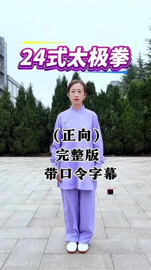 24式太极拳口令截图