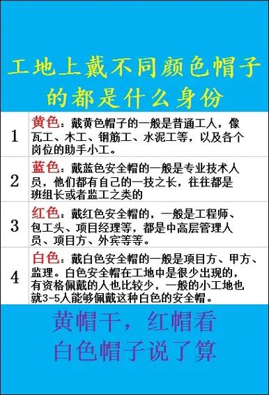 黄帽子红帽子蓝帽子说了算