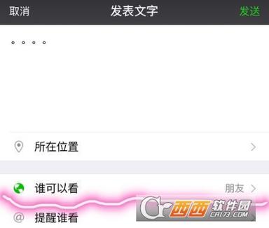 微信朋友圈仅一人可见缩略图