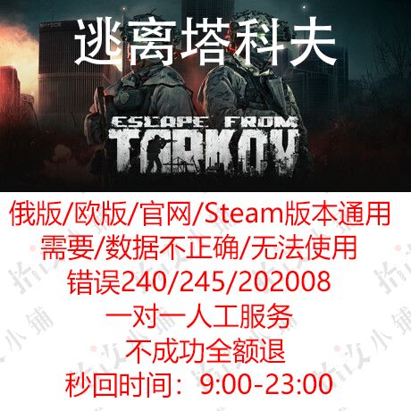 逃离塔科夫安装无法访问截图