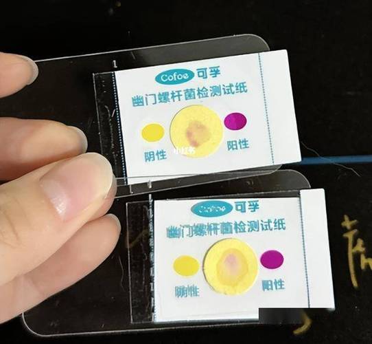 幽门螺旋杆菌试纸红了图标
