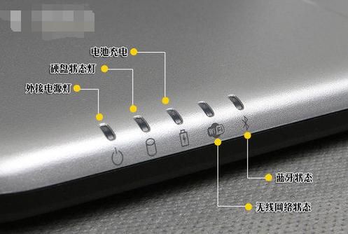 笔记本电源指示灯白色缩略图