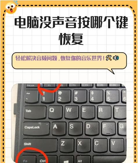 电脑快捷声音音量键