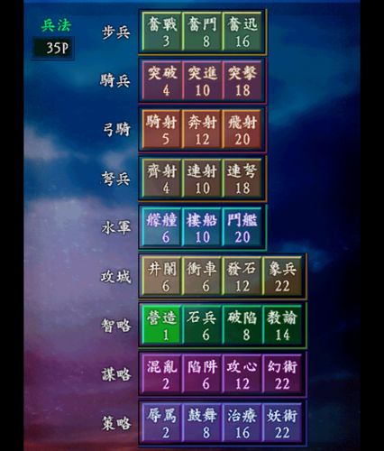 三国志9兵法数有什么用截图