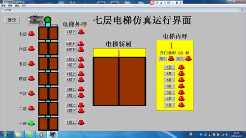 电梯专用运行截图
