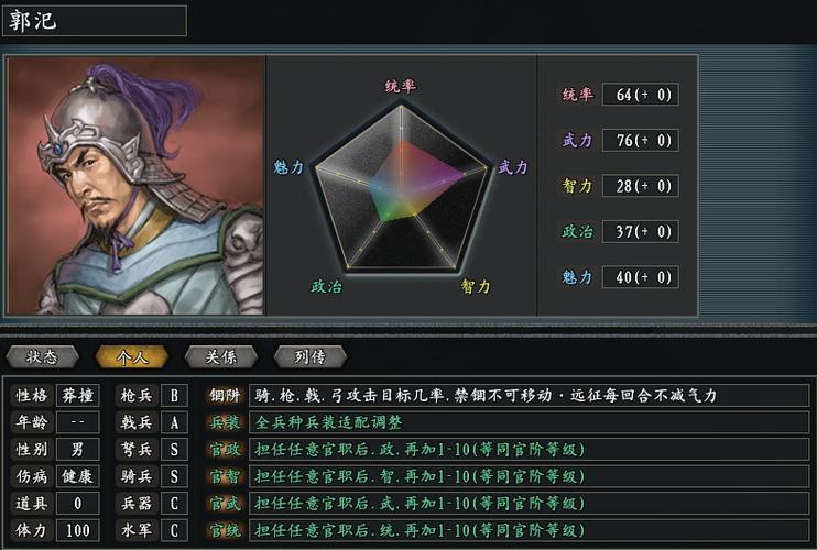 三国志11变态人物