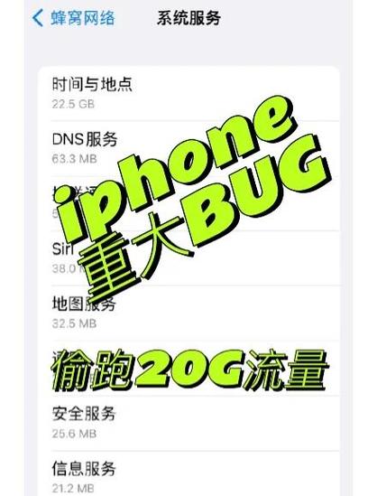 iphone偷流量怎么解决图标