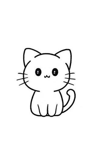 小猫Q版卡通画游戏截图