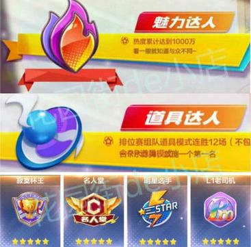 跑跑卡丁车段位总积分