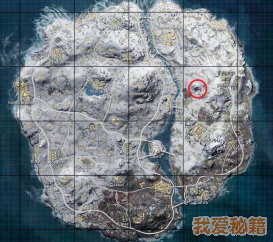 和平精英雪地空投洞在哪里游戏截图