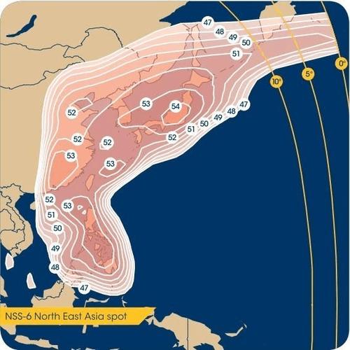 中国地区上空卫星寻星参数缩略图