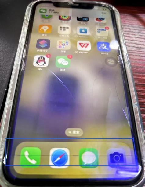 手机屏幕出现横线还能用多久截图
