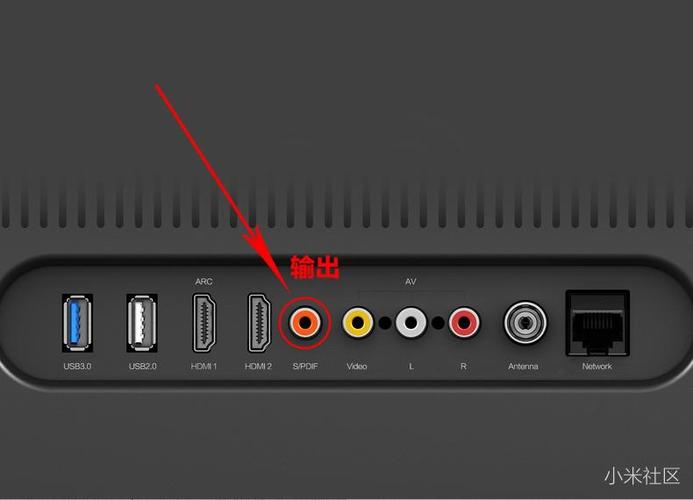 小米电视外接扬声器没有声音了缩略图