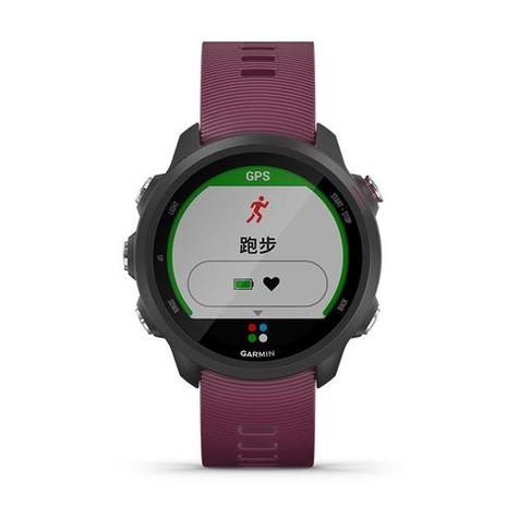 佳明245手表心率不显示了图标