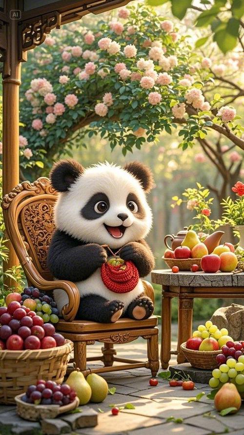 熊猫图片卡通图片图标