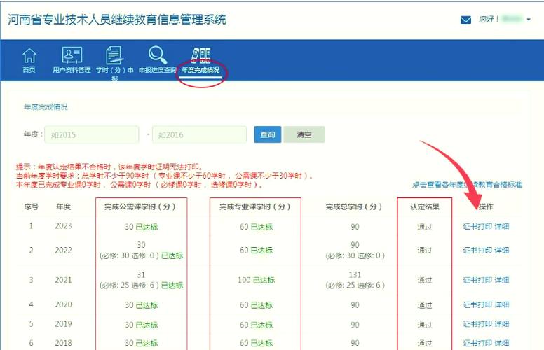 公需课怎么打印证书截图