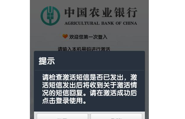 农业银行信用卡锁定截图