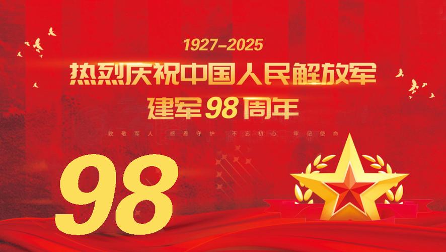 八一建军节背景图