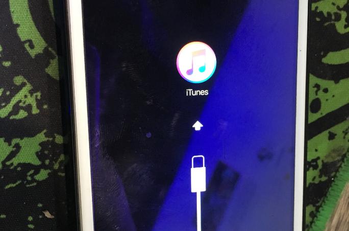 ipad无限dfu模式黑屏截图
