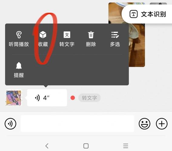 苹果手机微信语音转发缩略图