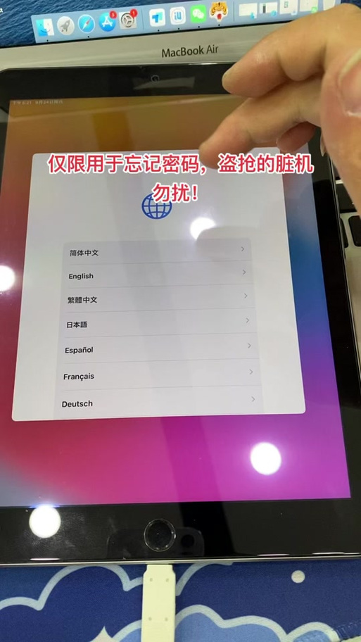 ipad id锁定怎么解除锁定