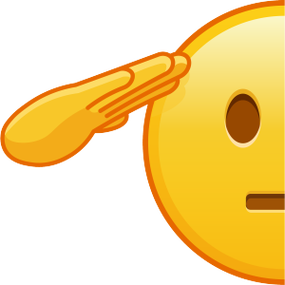 微信敬礼表情暗示什么图标