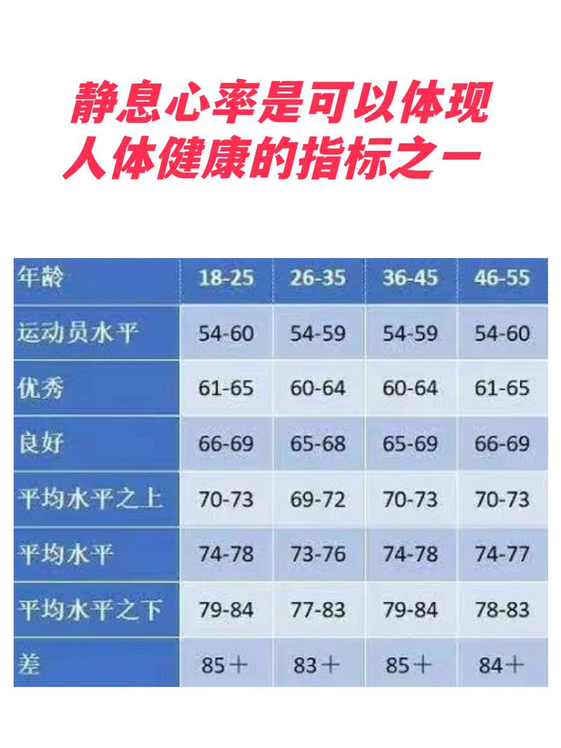 长期运动静息心率低