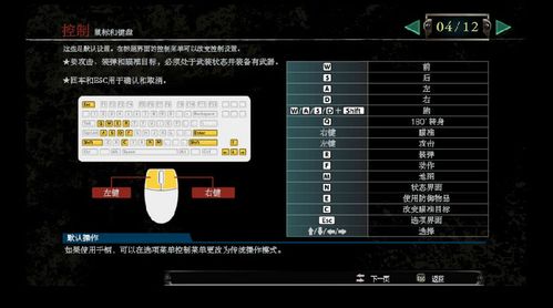 生化危机4pc按键缩略图