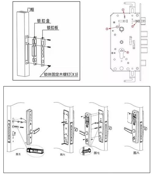 指纹锁的安装方法截图