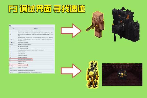 mc堡垒遗迹指令游戏截图