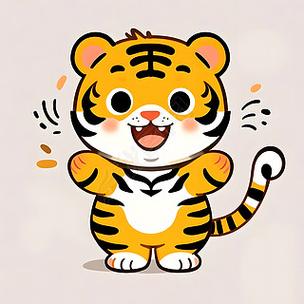 小老虎头像卡通萌萌哒游戏截图