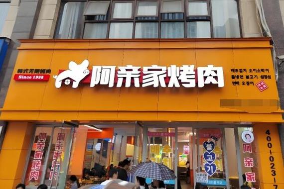 阿亲家烤肉加盟费多少图标