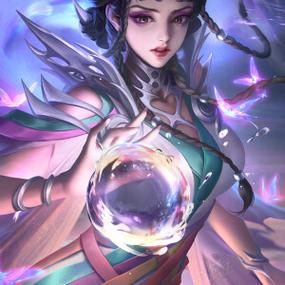 芈月白晶晶头像游戏截图