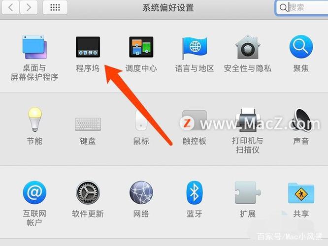 苹果电脑怎么把应用程序移到程序坞缩略图