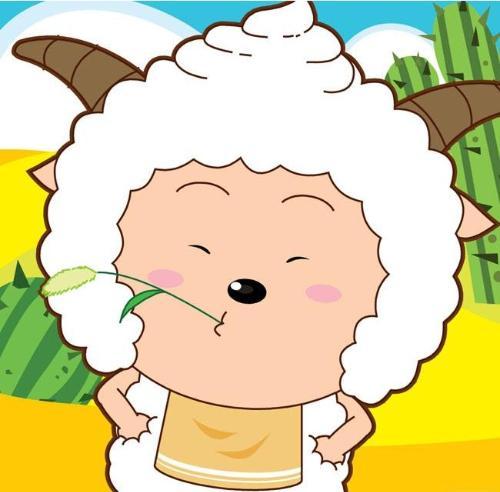 懒羊羊叼草图片