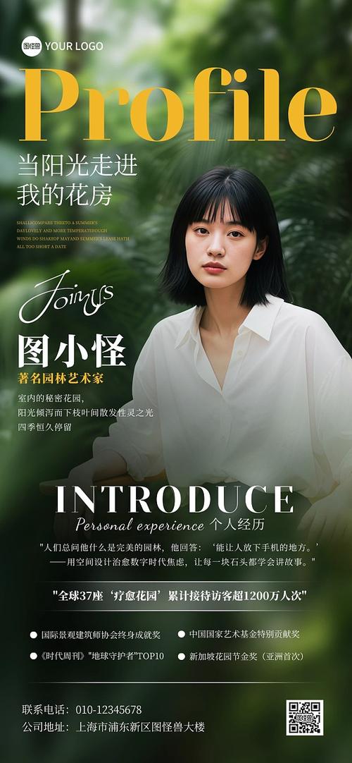 个人海报制作模板截图