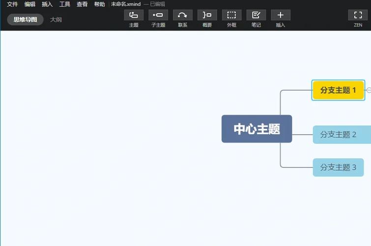 xmind思维导图怎么分页