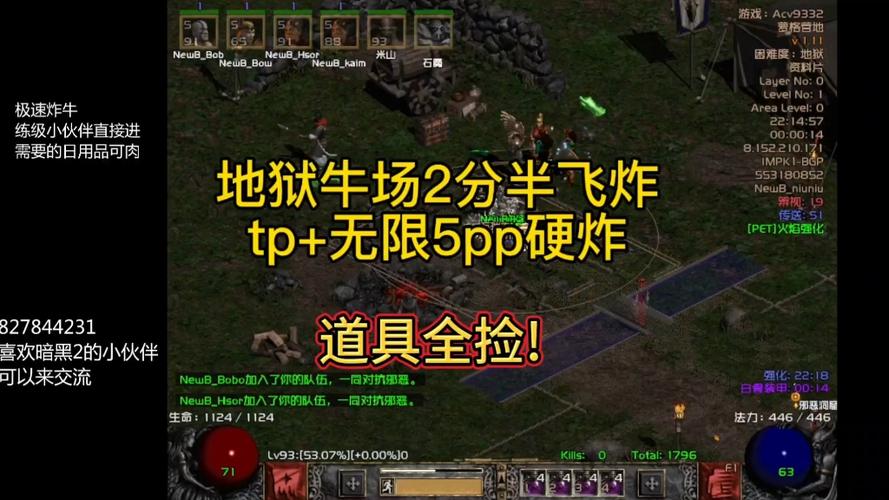 暗黑2 噩梦 牛场截图