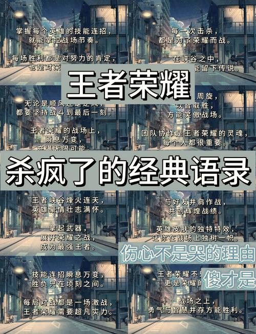 王者荣耀说说游戏截图