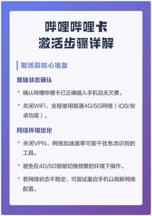 哔哩哔哩卡免流激活步骤缩略图