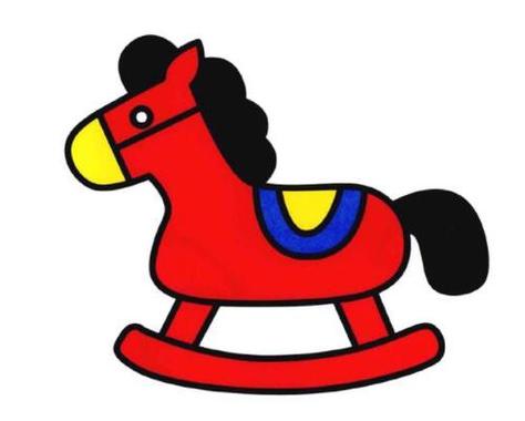 木马的颜色怎么涂截图