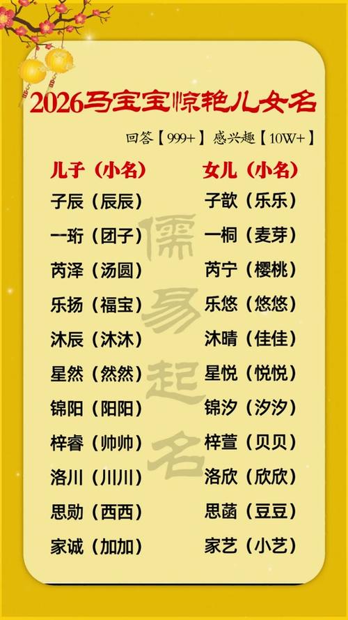 2026孩子取名大全截图