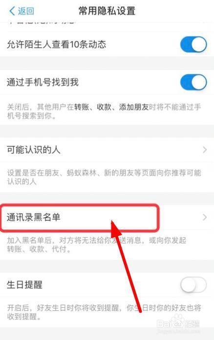 支付宝拉黑了发消息会显示什么图标