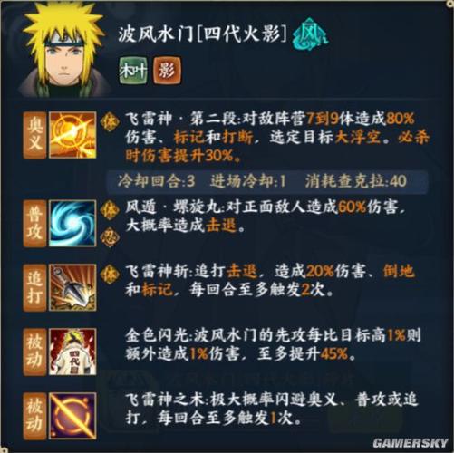 火影波风水门连招图标