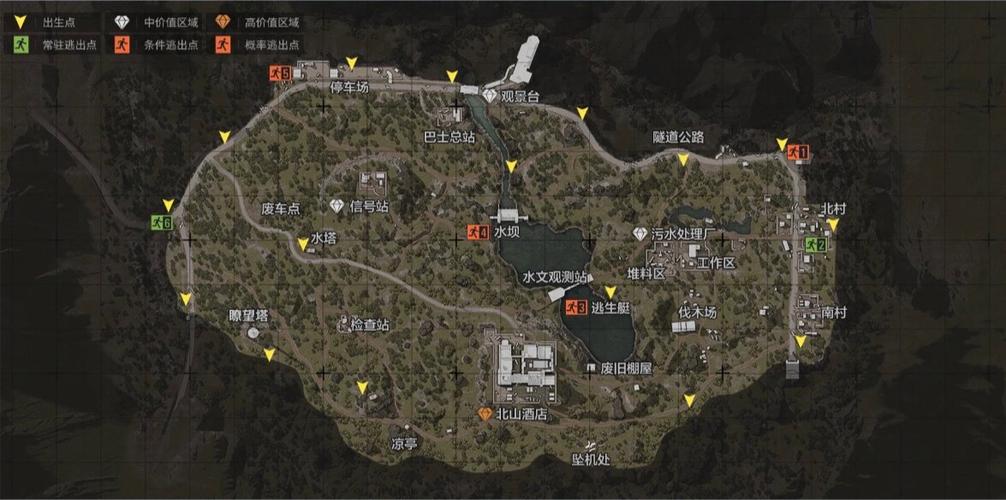 暗区突围资源透视图标