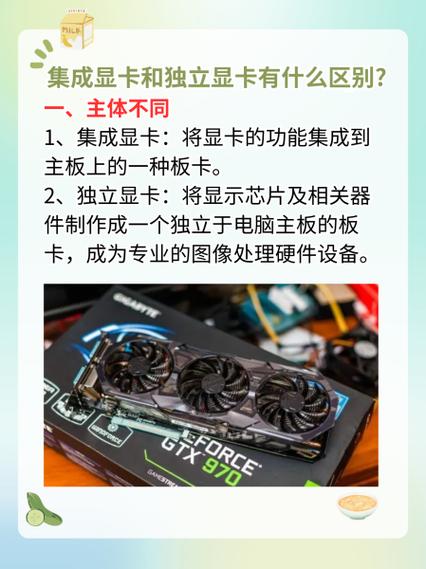 独显和集成显卡有什么区别缩略图