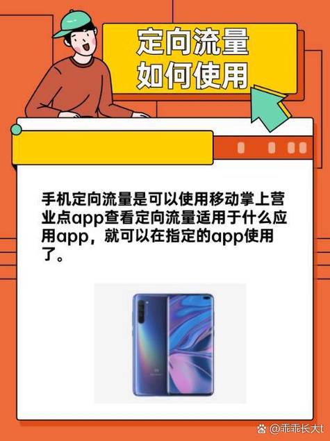 定向流量的使用范围截图