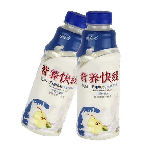 营养快线的营养成分表截图