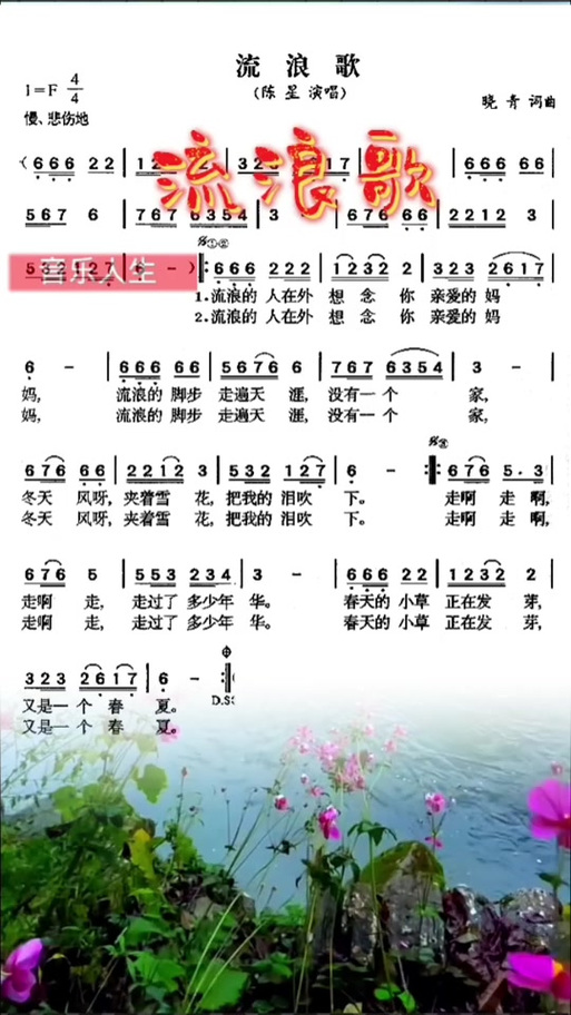 歌曲流浪歌原唱缩略图