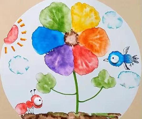 彩虹色的花绘本故事截图